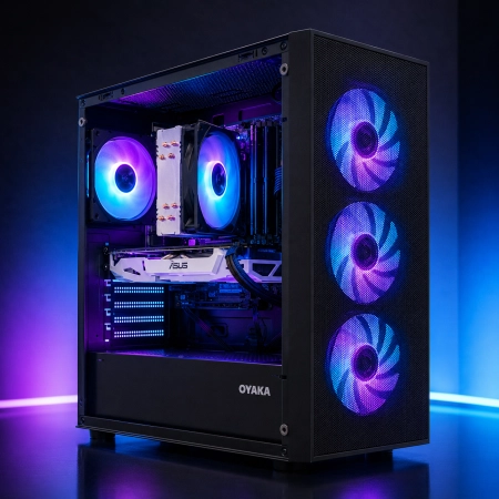 Komputer gamingowy i7 32GB GTX 1060 6GB SSD RGB Windows 11 Pro