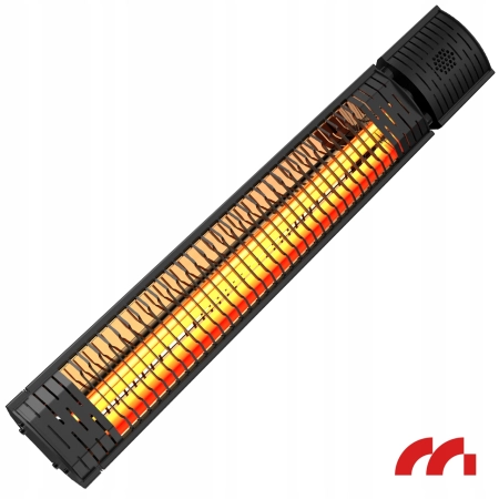 Promiennik Maltec 2000 W średniofalowy idealny na zewnątrz