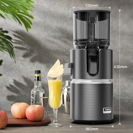 Sokowirówka Anybear Do Całych Owoców 124mm 350W Ciemnoszara BPA Free