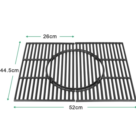 Ruszt WELL GRILL 8846 Żeliwny 44.5cm do Weber Spirit Gourmet BBQ System