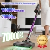 Odkurzacz Hearten 70 000 Pa Fioletowy wyświetlacz LED bardzo cichy 70 min