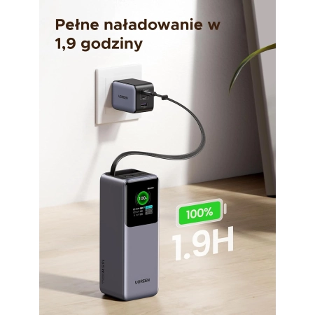 Powerbank UGREEN PB726 165W 20000mAh Wysoka Wydajność