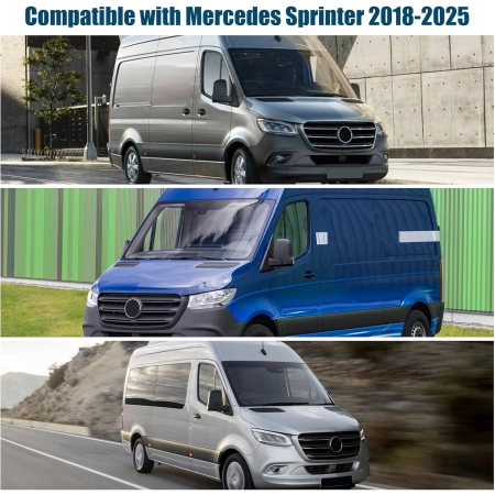 Osłona przeciwsłoneczna Mercedes Sprinter 2018-2025 składana Anti-UV