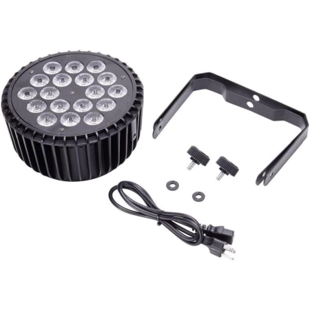 Reflektor DELIBANG zq01137 200W LED Par RGB UV 18 LED DMX-4/8CH