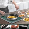 Płyta indukcyjna AMZCHEF pojedyncza zielona 2000 W przenośna cicha