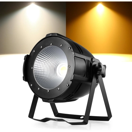 Reflektor COB LED PAR ZQ015 100W COB DMX BIały jasny i zimny