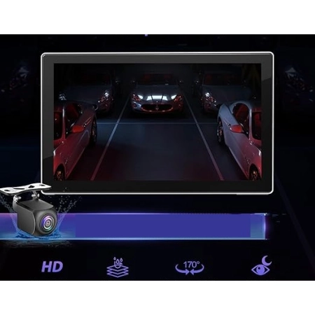 9-CALOWY BEZPRZEWODOWY APPLE CARPLAY I ANDROID CAR GPS BLUETOOTH FM AUX