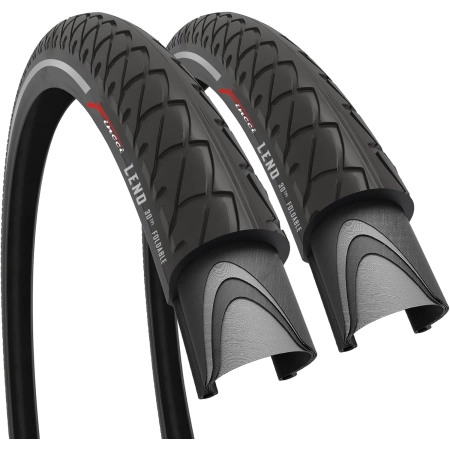 Fincci Opona Rowerowa 26x2.125 54-559  Hybrydowa MTB Miejska Szosowa 2szt