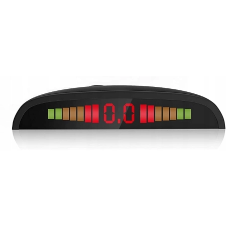 MOCNT 8 Czujników Parkowania Cofania LED LCD