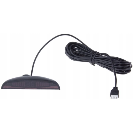 MOCNT 8 Czujników Parkowania Cofania LED LCD