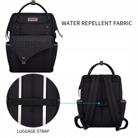 KROSER Plecak na laptopa 40 cm czarny