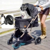 Wózek dla psa kota EchoSmile 4 w 1 składany do 20 kg