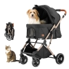 Wózek dla psa kota EchoSmile 4 w 1 składany do 20 kg