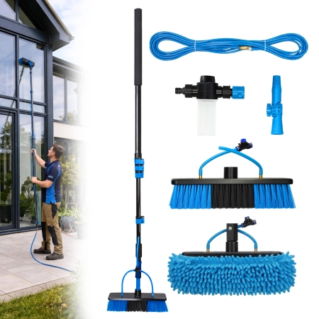 Szczotka CleanRite Teleskopowa 4.7m Wodny Przyłącz