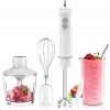 Bonsenkitchen 1000 W elektryczny blender ręczny ze stali nierdzewnej 4 IN 1
