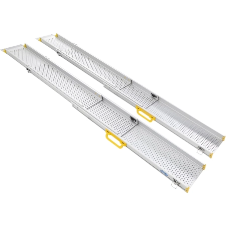 Rampa LIEKUMM Aluminiowa dla wózków inwalidzkich składana 127 cm do 300 cm