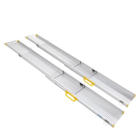 Rampa LIEKUMM Aluminiowa dla wózków inwalidzkich składana 127 cm do 300 cm