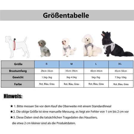 Kamizelka Hund&Kutz XL Regulowana Odblaskowa