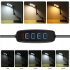 Lampa LED SAVSOO Zacisk 8X Lupa 3 Tryby Kolorów Ramię Uchylnym