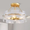 Lampa sufitowa Majhoiw Złoty Ø 40 cm 4 świateł E14 nowoczesna do wnętrz