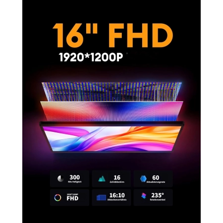 NGTeco S7 przenośny monitor FHD 16