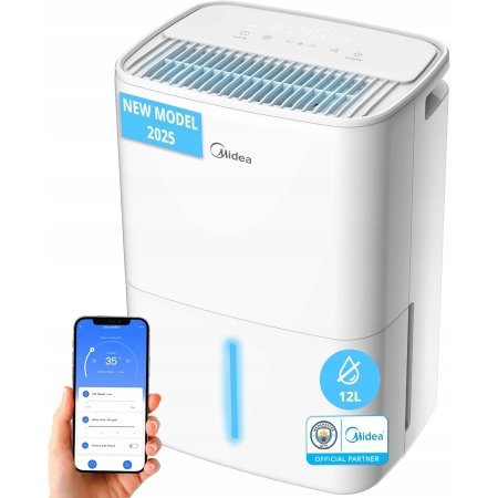 OSZUSZACZ Powietrza MIDEA Anti-Mould 12L inteligentny pochłaniacz MOD 2025