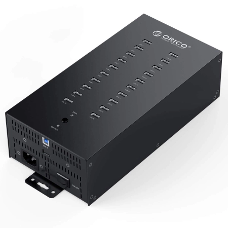 ORICO Przemysłowy koncentrator USB 20-portowy USB 2.0 o mocy 150 W