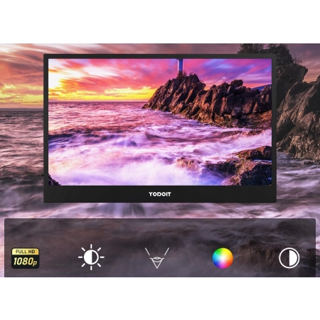 Yodoit PTM15 przenośny monitor 15,6