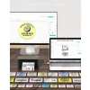 Drukarka etykiet LEPERT DB402 4x6 termiczna USB do Shopify Windows Mac