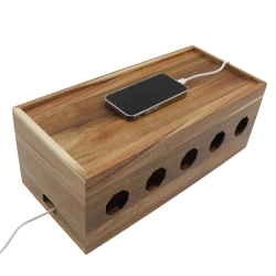 Organizer na kable obudowa maskująca z pokrywką 40x18x15cm