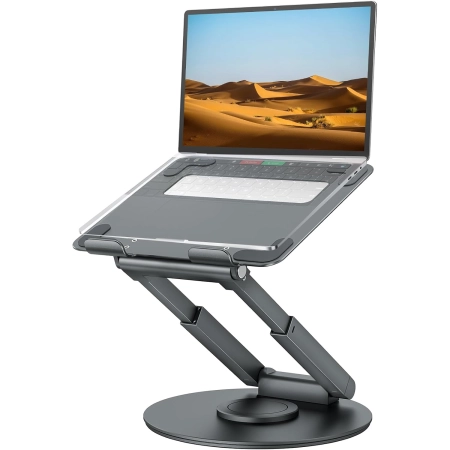 Stojak Touee teleskopowy laptopa 360 obrotowy regulowany kompatybilny 10-17