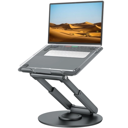 Stojak Touee teleskopowy laptopa 360 obrotowy regulowany kompatybilny 10-17