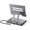 Stacja dokująca USB C 9w1 iPad Pro Air HDMI 4K PD Składana BKELHS Gray
