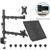 BONTEC MDM001B LT/MN Uchwyt z tacą na LAPTOPA VESA 75 100 do 10 kg 13 - 32