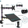 BONTEC MDM001B LT/MN Uchwyt z tacą na LAPTOPA VESA 75 100 do 10 kg 13 - 32