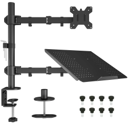 BONTEC MDM001B LT/MN Uchwyt z tacą na LAPTOPA VESA 75 100 do 10 kg 13 - 32"