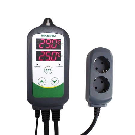Inkbird ITC-308 Termostat Chłodzenie Grzanie 2200W Podwójne wyjście