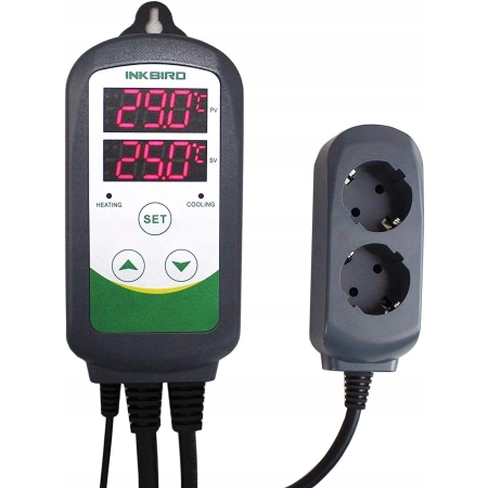 Inkbird ITC-308 Termostat Chłodzenie Grzanie 2200W Podwójne wyjście