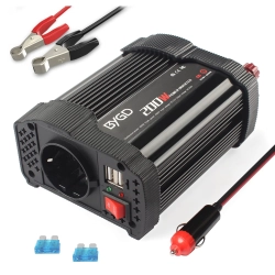 Przetwornica napięcia BYGD 200W Power Inverter 12V DC konwerter mocy
