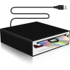 Odtwarzacz NHOPEEW Zewnętrzny USB-CD/DVD Plug & Play USB 2.0 do samochodu