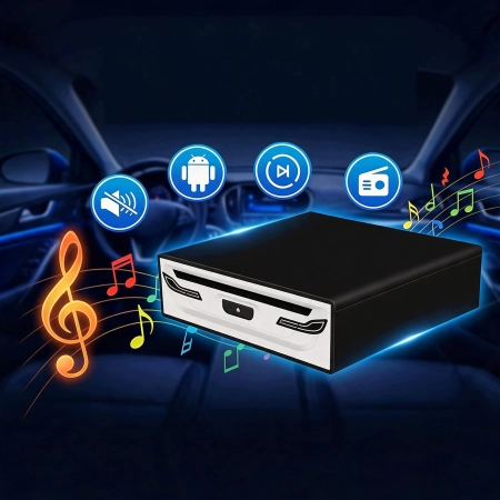 Odtwarzacz NHOPEEW Zewnętrzny USB-CD/DVD Plug & Play USB 2.0 do samochodu