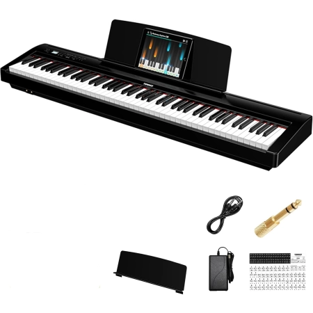 Pianino E 88 przycisków: TERENCE pianino cyfrowe P50 88 klawiszy