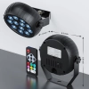 Zestaw 4 bezprzewodowych reflektorów ZQ01632 RGB Par 12 z pilotem