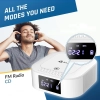 BOOMBOX RADIOODTWARZACZ KLIM E1 ODTWARZACZ CD USB EKRAN LCD ZESTAW STEREO