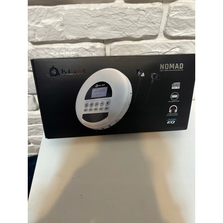 Odtwarzacz CD MP3 KLIM Nomad Discman z akumulatorem i słuchawkami