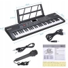 Keyboard Hricane 61 klawiszy DO NAUKI czarny