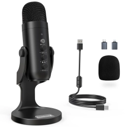 ZealSound K66 Mikrofon USB / USB-C AUX 3,5mm DO STREAMU PODCASTÓW PS4 / 5