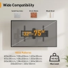 Uchwyt TV Perlegear Uchwyt Ścienny 32-75 Cal 180° VESA 600x400 45KG