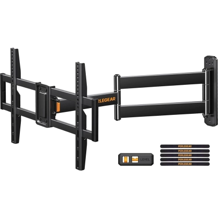 Uchwyt TV Perlegear Uchwyt Ścienny 32-75 Cal 180° VESA 600x400 45KG