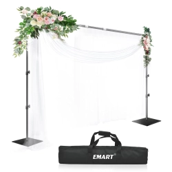 EMART STATYW DO TŁA FOTOGRAFICZNEGO 3x2.6m STUDIO ZESTAW TELESKOPOWY